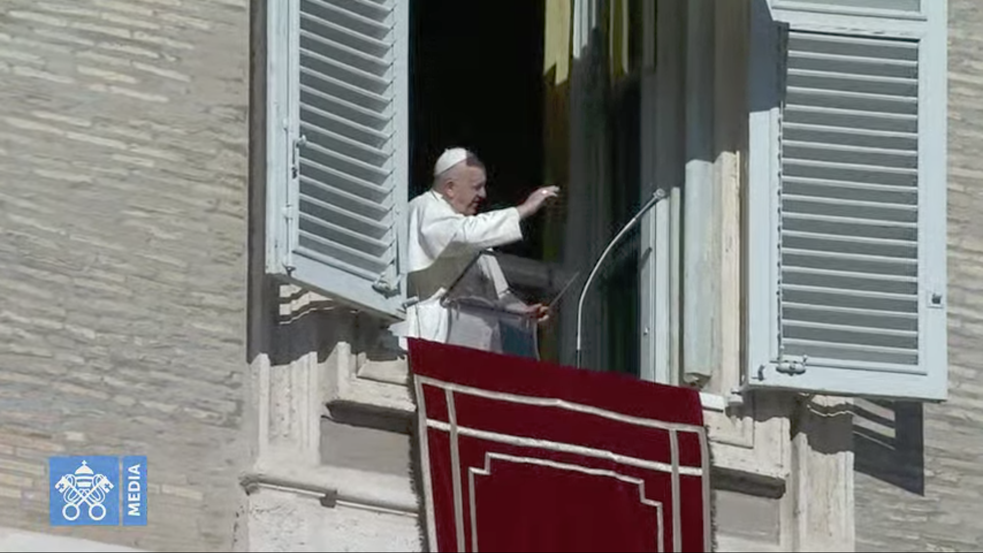 Angélus du 29 déc. 2019, capture @ Vatican Media