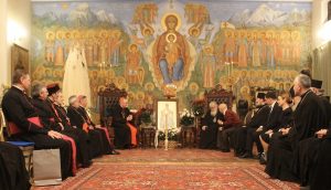 Visite du card. Parolin au patriarche Elie II, copyright @GeoVatican