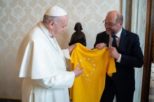 Audience à M. Martin Schulz © Vatican Media