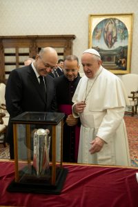 Barham Saleh, président de l'Irak, 25 janvier 2020 © Vatican Media