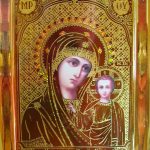 Copie moderne de l'icône de la Mère de Dieu de Kazan @ wikimedia commons / Roman Zacharij