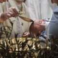 Baptême d'enfants dans la chapelle Sixtine, 12 janvier 2020 © Vatican Media