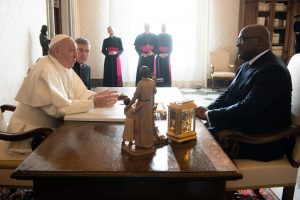 Félix Antoine Tshilombo Tshisekedi, président de la République démocratique du Congo © Vatican Media
