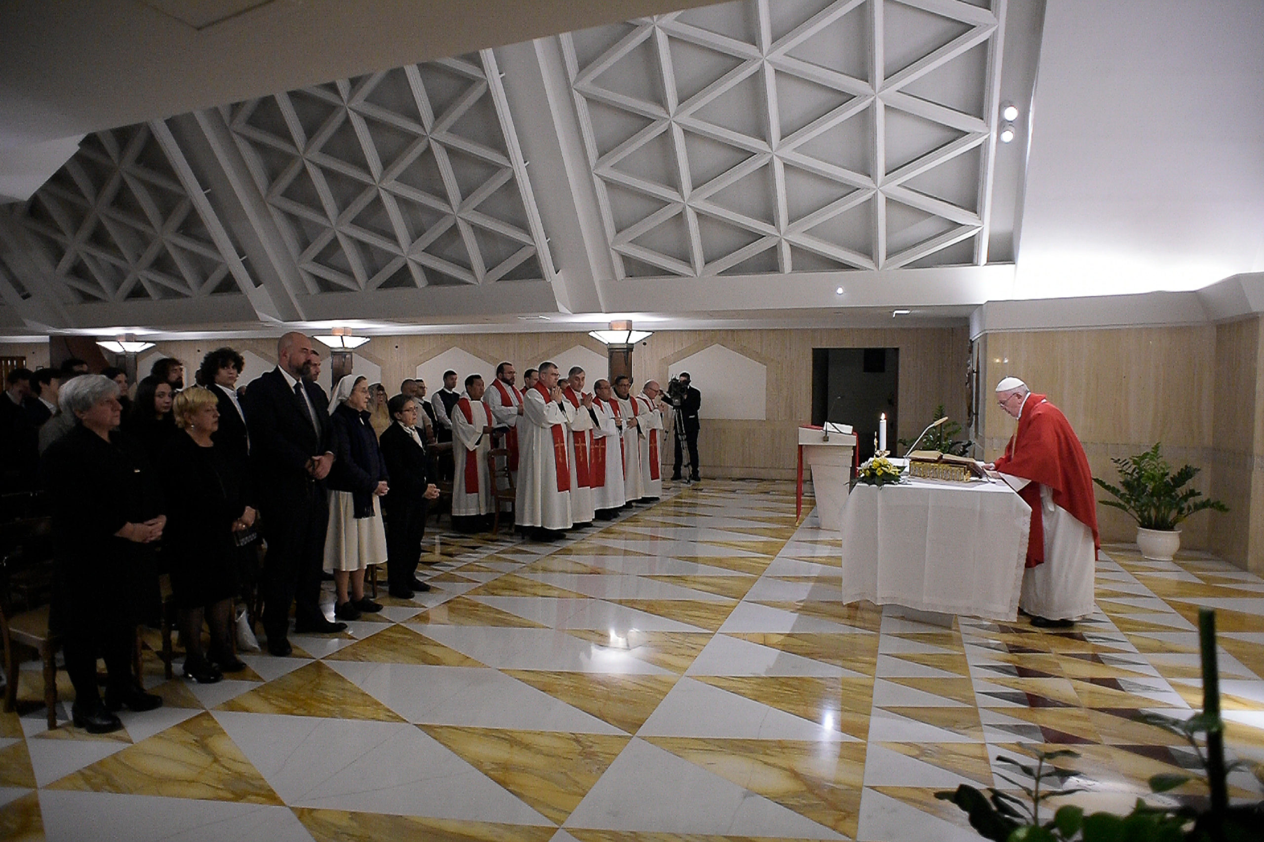 Messe à Sainte-Marthe, 21 janvier 2020 © Vatican Media