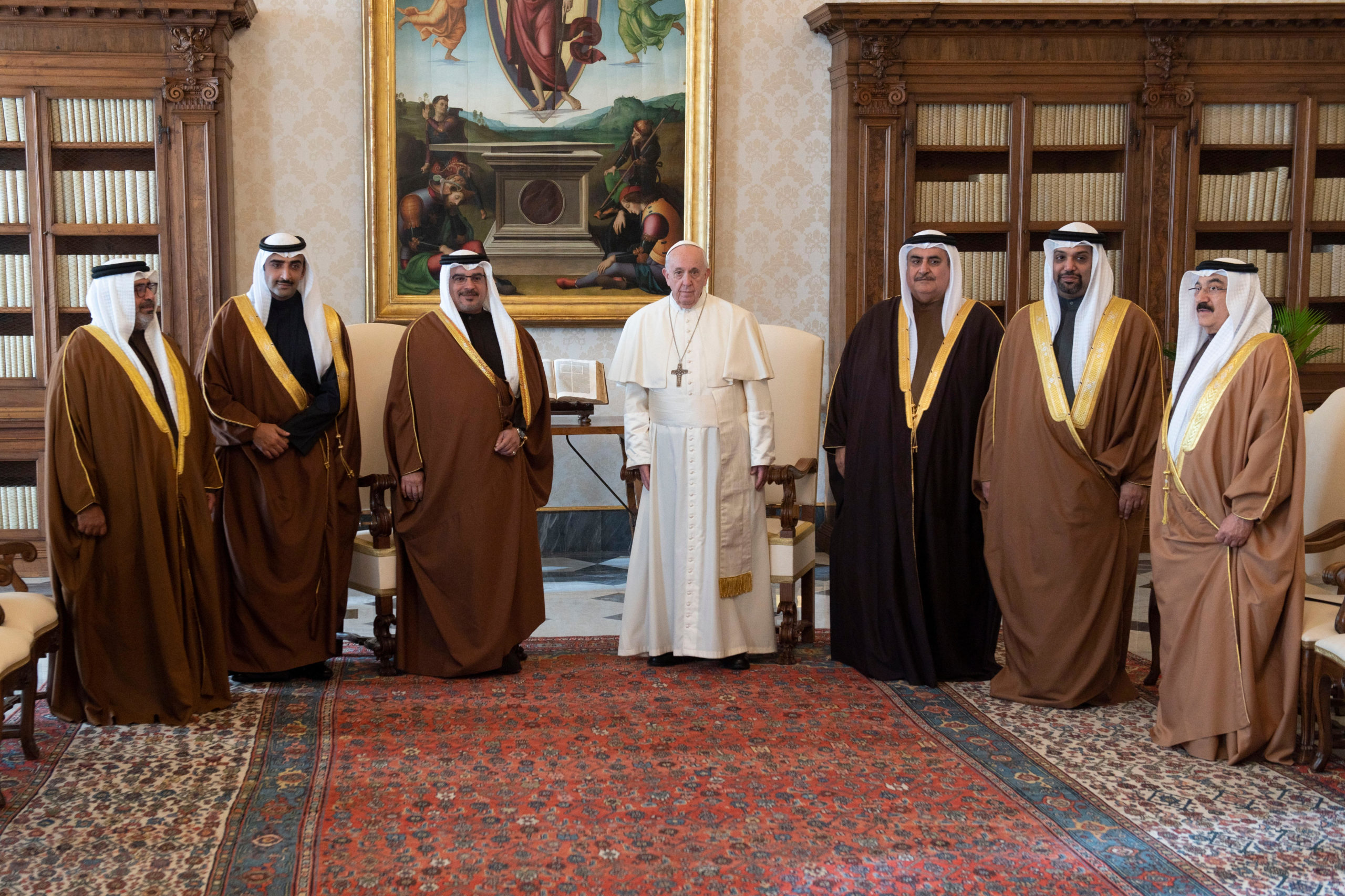 Prince Salman ben Hamad Al Khalifa du Bahrein © Vatican Media