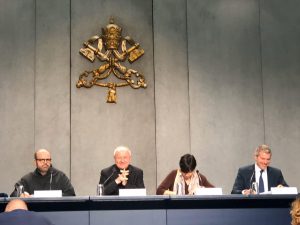 Conférence de presse, Intelligence artificielle © Deborah C. Lubov / ZENIT