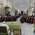 Rencontre avec les évêques de la Méditerranée à Bari, 23 février 2020 © Vatican Media