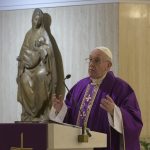 Sainte-Marthe, messe du 27 mars 2020 © Vatican Media