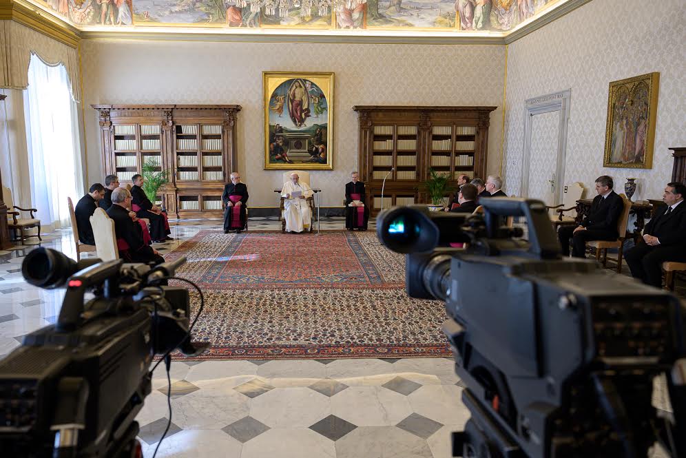Audience du 11 mars 2020 © Vatican Media