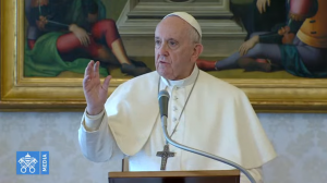 Angélus du 22 mars 2020, capture Vatican Media