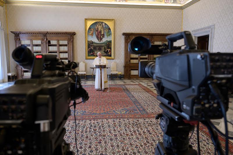 Angélus du 15 mars 2020 © Vatican Media