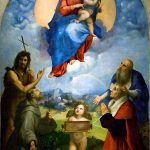 La Vierge de Foligno par Raphaël © wikimedia commons, domaine public, Carlo Colombo / Carlo6258