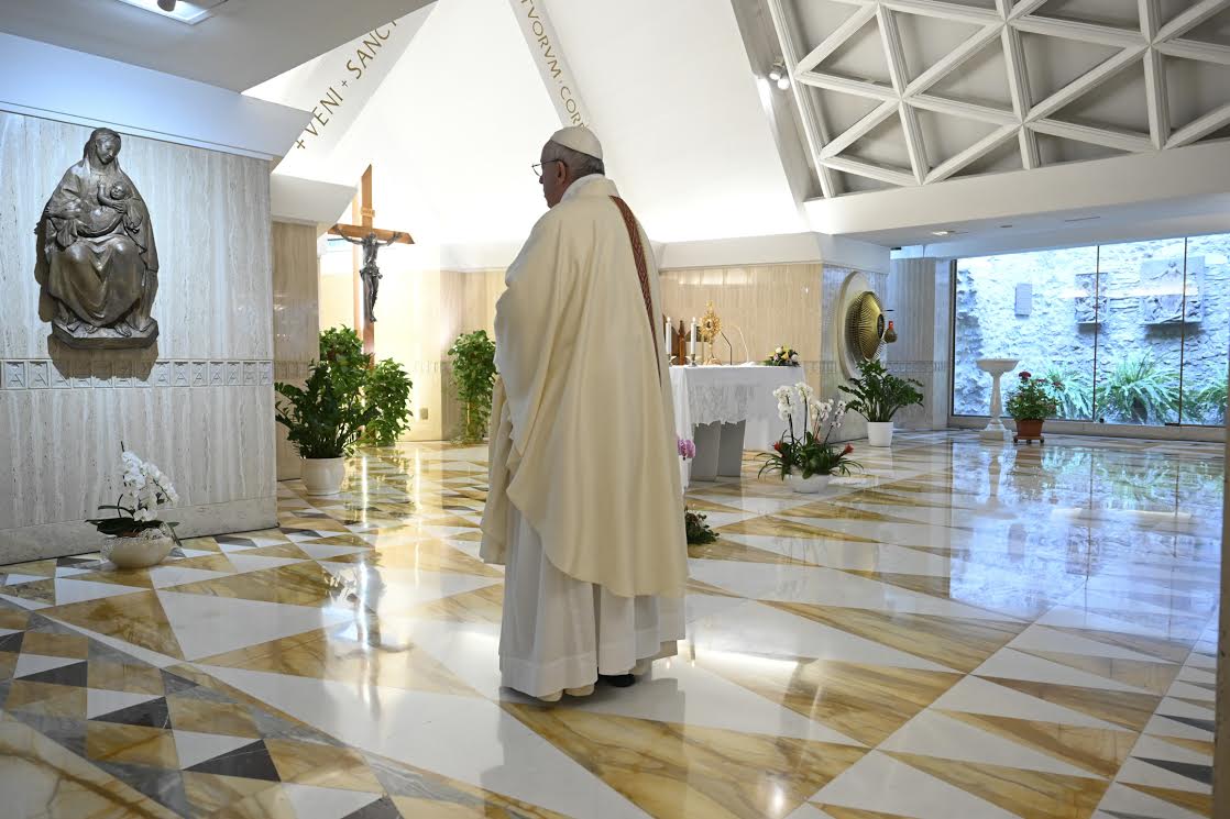 Sainte-Marthe, 11 mai 2020 © Vatican Media