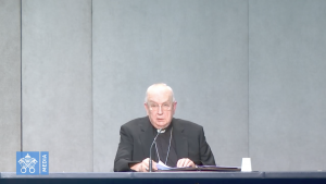 Mgr Fernando Vérgez Alzaga, capture @ Vatican Media