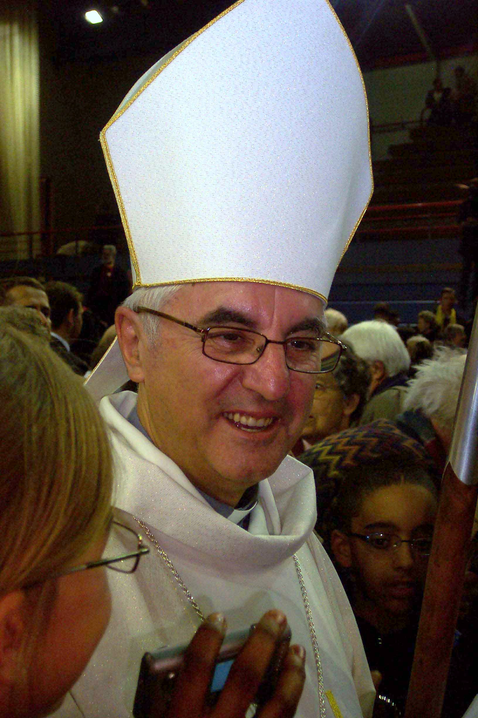 Mgr Michel Santier en 2013 @ wikimedia commons / Benpup1