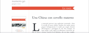 Donne - Chiesa - Mondo @ L’Osservatore Romano, juin 2020