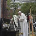 Prière Au Mémorial Du Bombardement Atomique De Nagasaki, Japon © Vatican Media