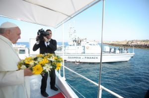 Lampedusa, 8 juillet 2013 © L'Osservatore Romano