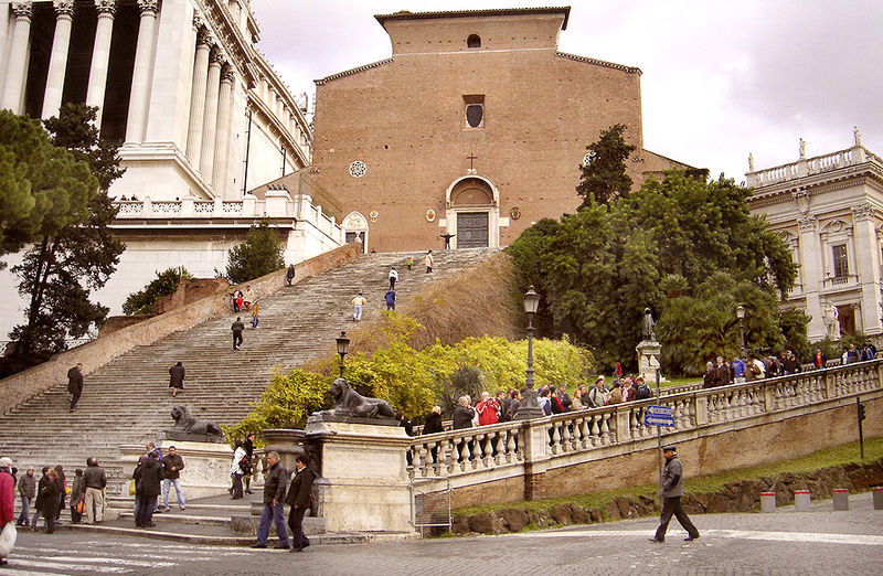 Santa Maria in Aracoeli, Capitole © Wikimedia commons / Ricardo André Frantz