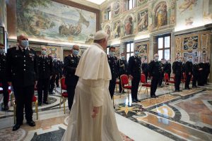 Carabiniers de la compagnie San Pietro © Vatican Media