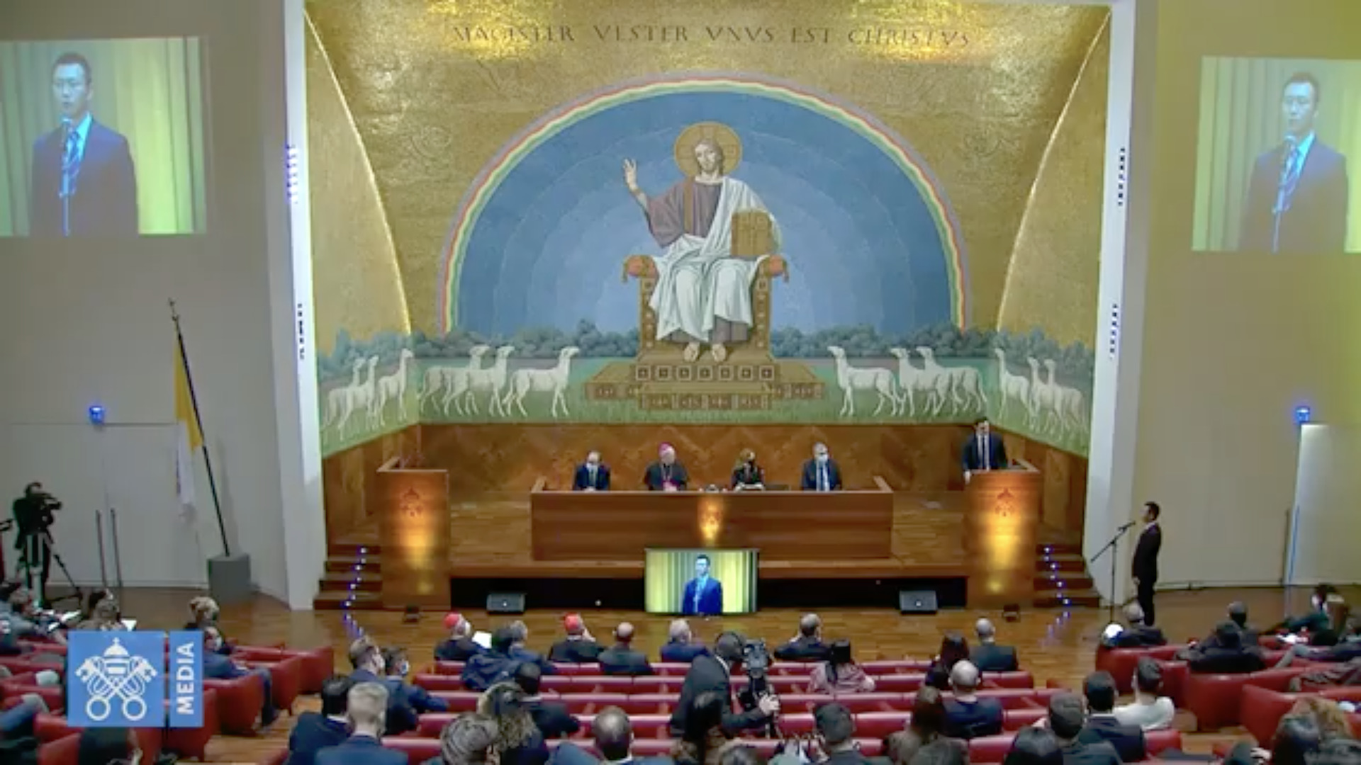 Pacte éducatif mondial, capture @ Vatican Media