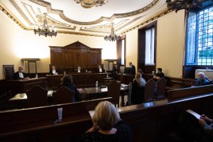 Procès du petit séminaire Saint Pie X, 14 octobre 2020 © Vatican Media