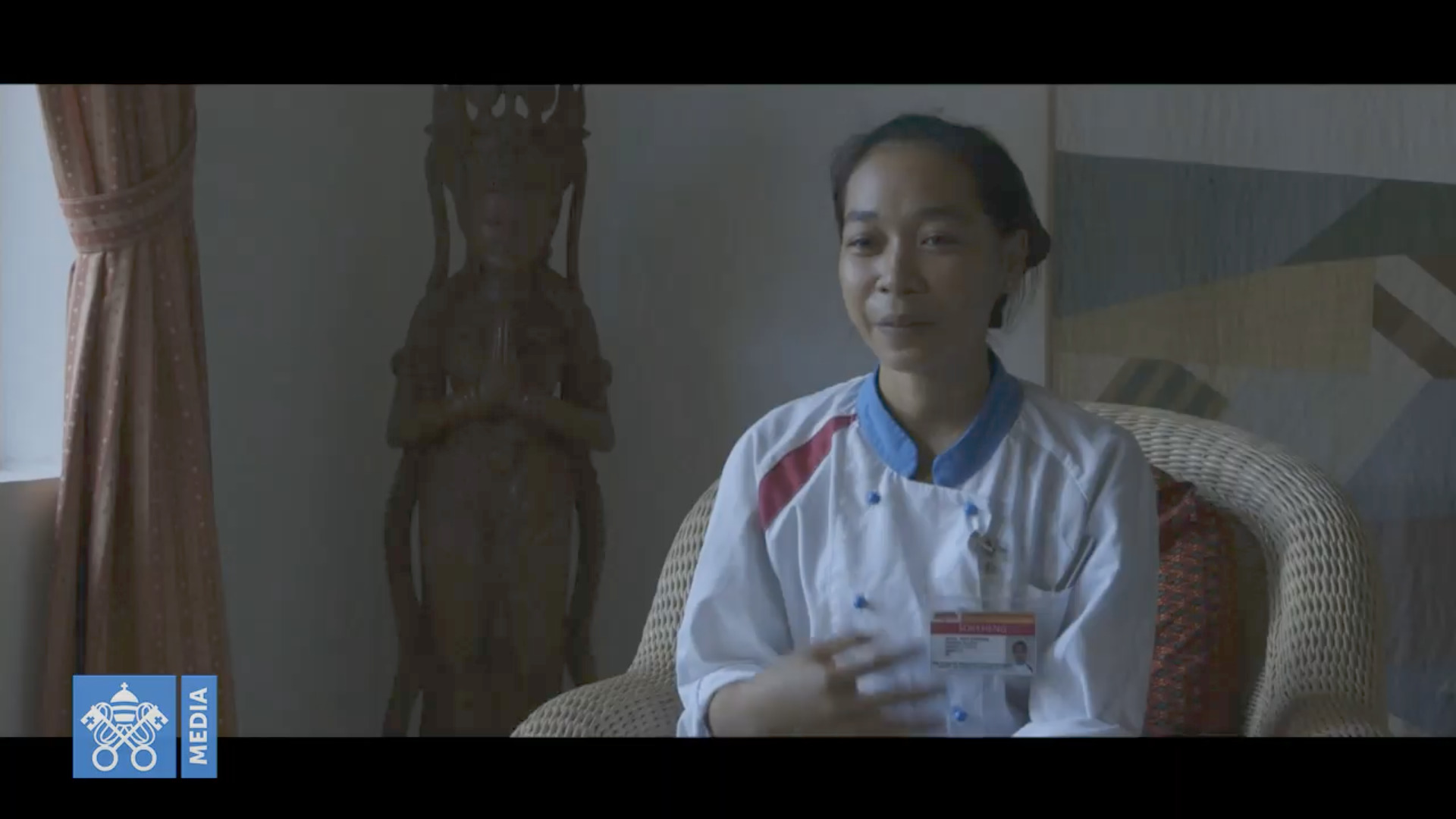 Ecole hôtellière salésienne au Cambodge, capture @ Vatican Media