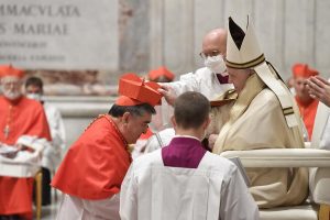 Card. Arizmendi, Consistoire © Vatican Media