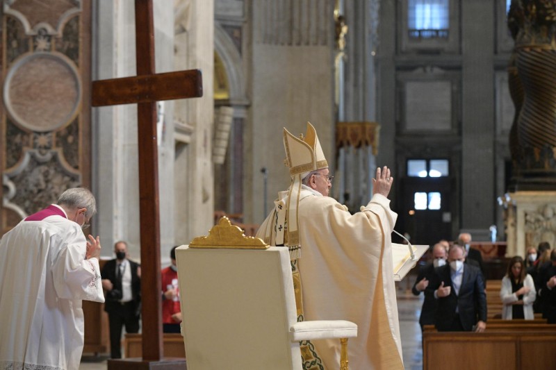 Messe du Christ Roi, 22 novembre 2020 © Vatican Media