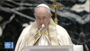 Consistoire, capture @ Vatican Media