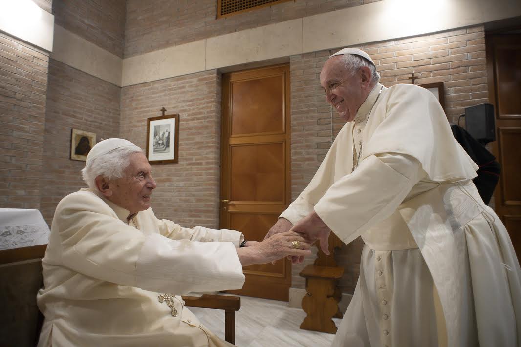 Visite à Benoît XVI, 28 nov. 2020 © Vatican Media