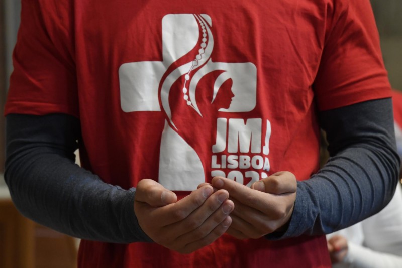 T-shirt des JMJ Lisbonne Portugal © Vatican Media