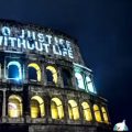 A Rome, le Colisée illuminé contre la peine de mort © Villes contre la peine de mort