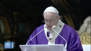 Messe du 29 nov. 2020, capture @ Vatican Media