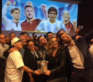 Les joueurs du "Match pour la paix", 11 oct. 2016 © Scholas Occurrentes