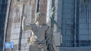 S. Jean-Baptiste, Angélus du 13 déc. 2020, capture @ Vatican Media