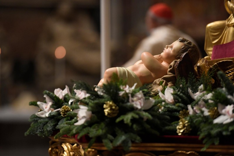 Messe de la nuit de Noël, 24 décembre 2020 © Vatican Media
