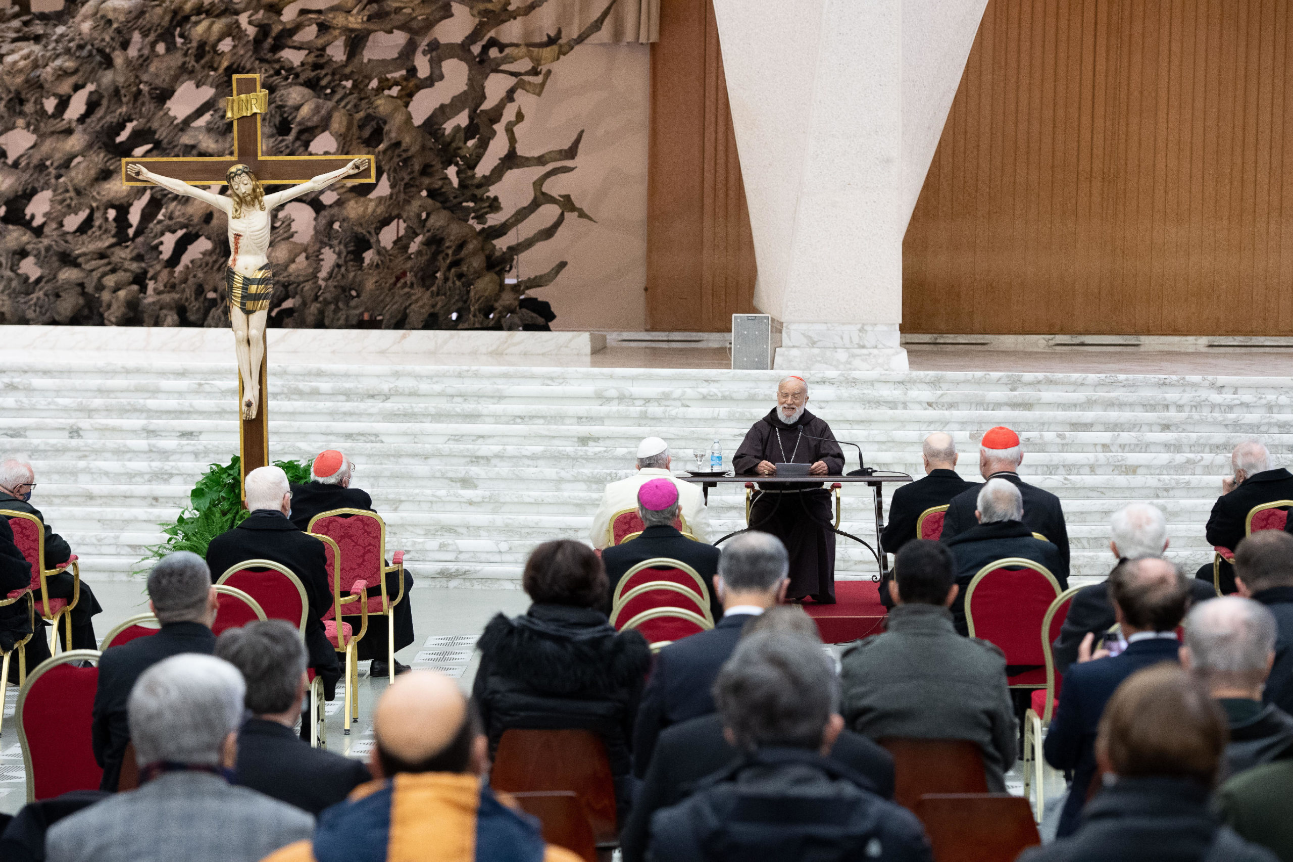 Cardinal Cantalamessa, prédication de l'Avent, 4 décembre 2020 ©Vatican Media