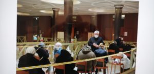 Des sans-abri vaccinés au Vatican © Vatican Media