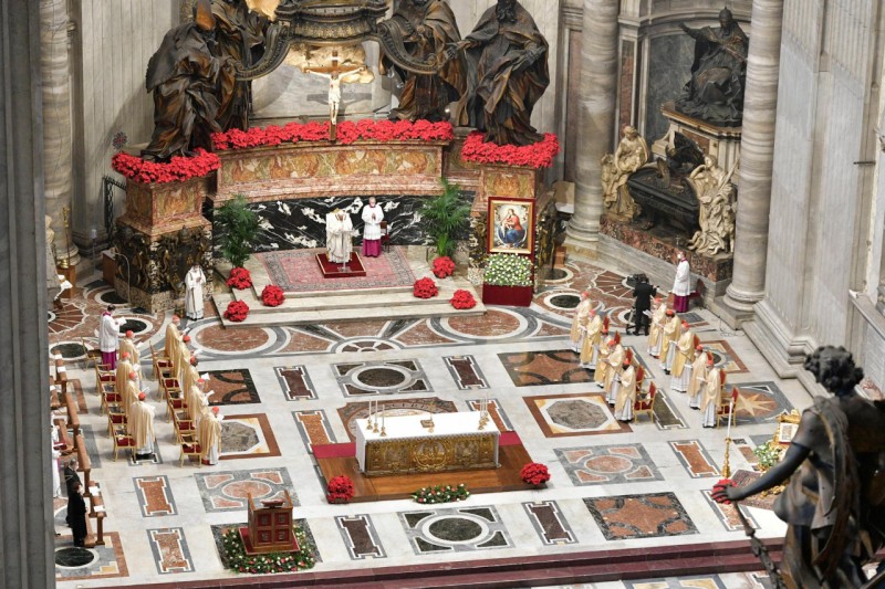 Messe de l'épiphanie, 6 janvier 2021 © Vatican Media