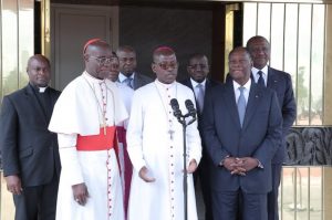 Mgr Ignace Bessi Dogbo ©Twitter @Presidenceci