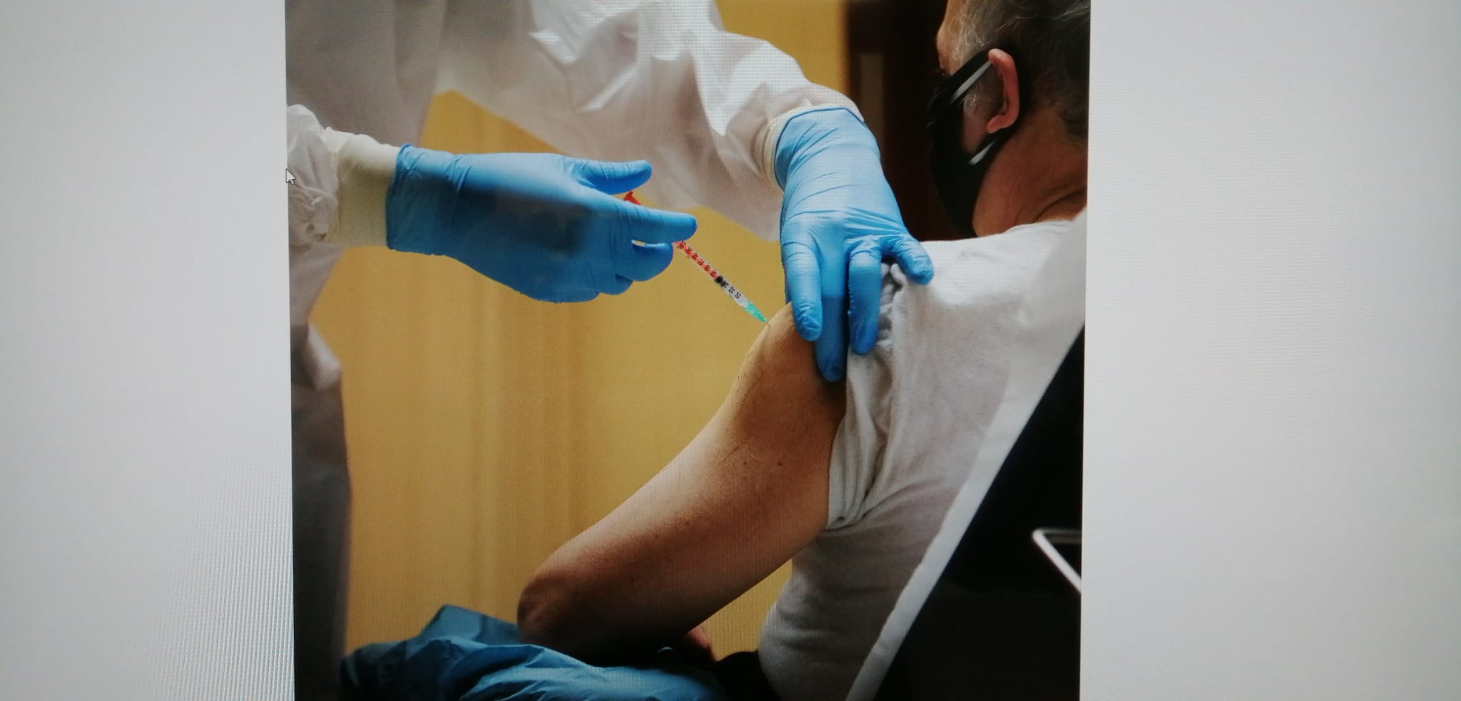Vaccination au Vatican © Vatican Media