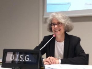 Soeur Nathalie Becquart, Xavière, 10 fév. 2021, capture @ UISG