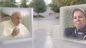 Mme Latifa Ibn Ziaten, capture @ Vatican Media