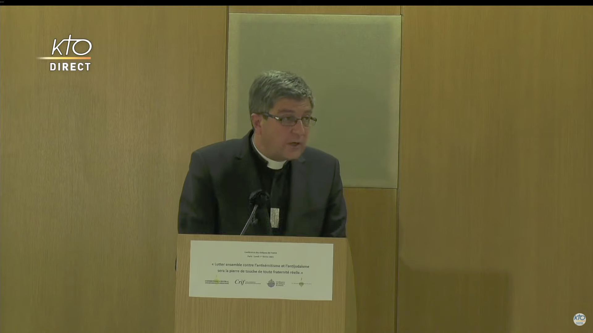Mgr Eric de Moulins-Beaufort, capture @ KTOTV/YouTube