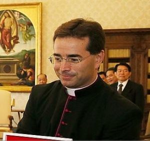 Mgr Mark Gerard Miles © Vatican Media