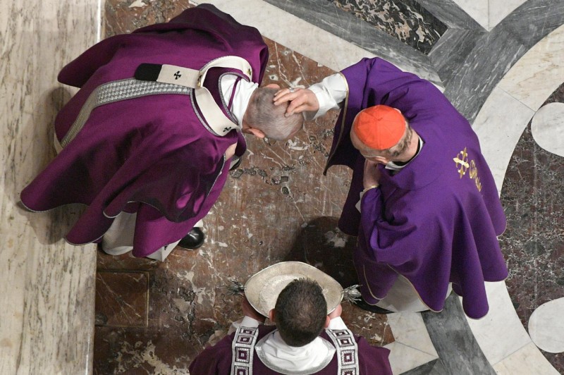 Messe des Cendres © Vatican Media