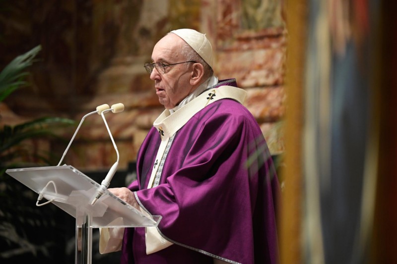 Messe des Cendres © Vatican Media