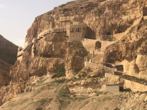 Le Mont des Tentations (Jéricho), monastère grec-orthodoxe @ Facebook