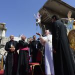 Colombe de la paix, Mossoul, 7 mars 2021 © Vatican Media